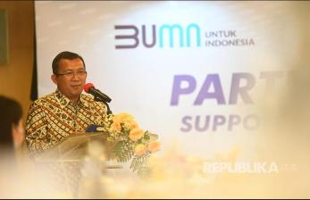 Direktur Utama Bank PT Bank Tabungan Negara (Persero) Tbk, Haru Koesmahargyo.