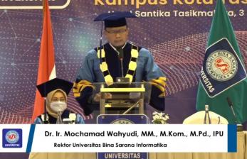 Berbagai Prestasi Warnai Wisuda Universitas BSI Kampus Tasikmalaya ke-16