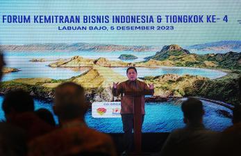 Erick Thohir Hadiri Forum Kemitraan Bisnis Indonesia-Cina di Labuan Bajo