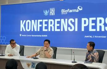 Erick Sebut Prestasi Bio Farma Jadi Motivasi bagi Anak Usaha