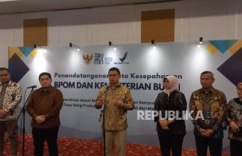 Erick-BPOM Sepakat Akselerasi Sertifikasi UMKM Binaan