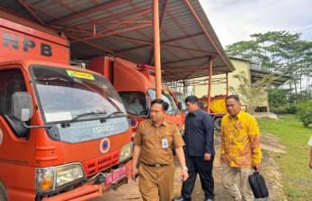  Anggota DPR RI Sandi Fitrian Noor Siap Bantu BPBD Kalsel