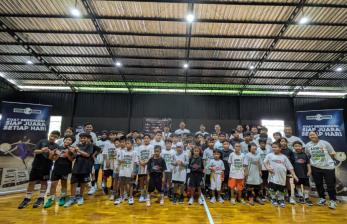 Etawaku Platinum Dukung Atlet Basket Muda di Warriors Academy Camp 