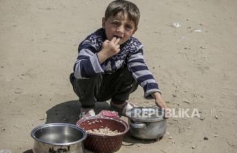 Dua Bulan Blokade Israel, Ribuan Anak Gaza Malnutrisi Akut