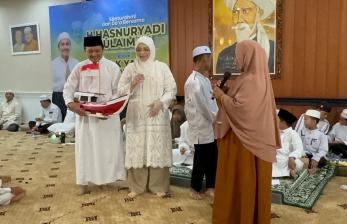 Wagub Kalsel dan Pemain Barito Beri Motivasi ke Anak-Anak Yatim