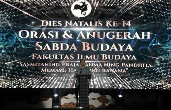Sejumlah Seniman dan Sastrawan Jatim Terima Anugerah Sabda Budaya 2023