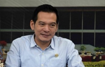 Anggota Fraksi PKB  Daniel Johan.