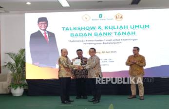 Perkuat Transparansi, Badan Bank Tanah Serahkan Pedoman Akuntansi ke BPK RI