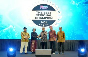 Akselerasi Ekonomi Daerah, bank bjb Raih 2 Penghargaan dalam Ajang Best Regional Champion 