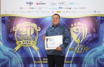 bank bjb Raih Penghargaan Top 20 Financial Institution 2024 dari <em>The Finance</em>