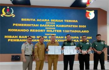 Korem 132/Tadulako Berganti Jadi Kodam XXIII/Palaka Wira Bermarkas di Sigi