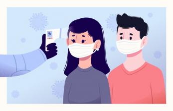 Tingkat kepatuhan terhadap protokol kesehatan (prokes) Covid-19 di Semarang menurun (ilustrasi).