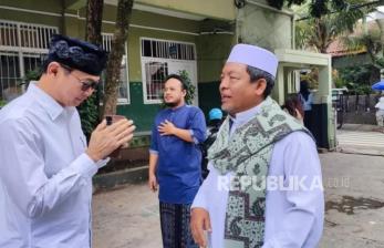 Cawalkot Dandan Riza Didoakan Pimpinan Ponpes Al Burhan, Titip Bereskan Masalah Sampah