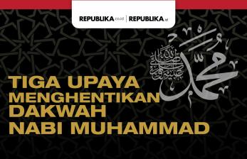 Infografis Tiga Upaya Menghentikan Dakwah Nabi Muhammad