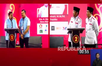 Viral Dua Kelompok Massa Saling Lempar Usai Debat Pilkada di Majalengka