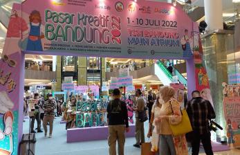 Pasar Kreatif di Kota Bandung Berjalan Empat Hari, Omzet Tembus Rp 1,2 Miliar