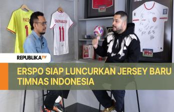 Erspo Siap Luncurkan Jersey Baru Timnas Indonesia