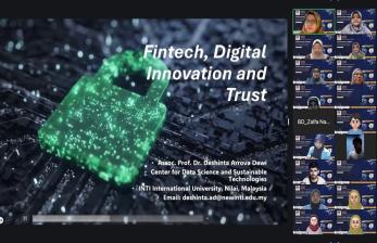 250 Ribu Peserta Ikuti International Webinar Fintech, Digital Innovation yang Digelar UNM