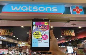 Peritel Watsons Indonesia Dorong Inovasi Bertransaksi Offline dan Online