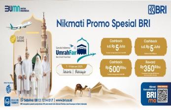 Umrah Makin Mudah! Cek Promo Kartu BRI di GUTF 2025