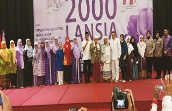 Ribuan Lansia  Hadiri Launching Salsa Kota Depok