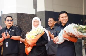 Gubernur Jawa Timur Khofifah Indar Parawansa.