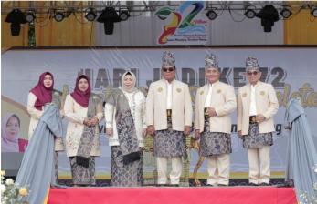 Paman Birin Hadiri Peringatan Hari Jadi Kabupaten HSS ke-72