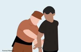 Ilustrasi Ditangkap Polisi