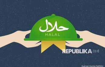 Ilustrasi Halal. Wakil Ketua Komisi VIII DPR RI Diah Pitaloka mendorong pengembangan ekosistem halal di Indonesia.