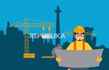 Ilustrasi Pembangunan Jakarta. Fraksi PDIP mendorong Pj Gubernur DKI Heru Budi segera membahas status Jakarta.