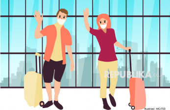 Ilustrasi WNI pulang ke Indonesia.