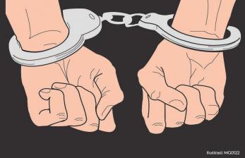 Komplotan Pencuri Ban Serep Ditangkap di Tol KLBM Jatim