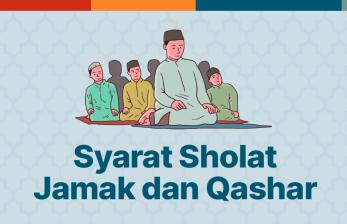 Infografis Syarat Sholat Jamak dan Qashar