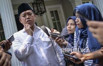 Wakil Ketua Umum PBNU Nusron Wahid (kiri) mengatakan Harlah NU akan diselenggarakan di Palembang, Foto ilustrasi