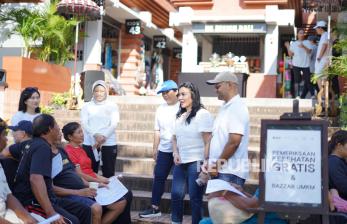 InJourney Gelar Pemeriksaan Kesehatan Gratis dan Bazar UMKM di KEK Sanur