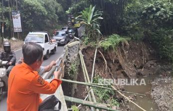 Pemprov Jabar Bertanggungjawab Perbaiki Titik Berbahaya di Jalan Menuju Kawasan Wisata Lembang