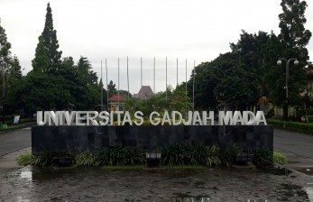 Kampus UGM Yogyakarta.