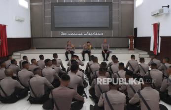 Usai Magang di Polres Indramayu, Ini Pesan AKBP Ari pada Siswa Latja Diktukba SPN Polda 