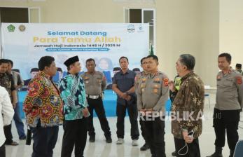 Kapolres Indramayu Pastikan Pengamanan Asrama Haji Embarkasi Kertajati