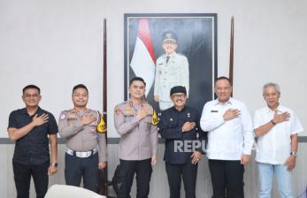 Perkuat Sinergi, Kapolres Silaturahmi ke Pemkab Indramayu
