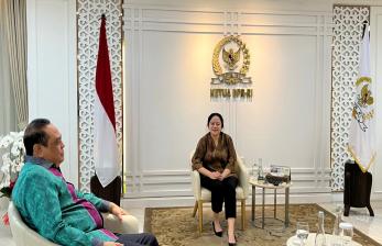 Ketua DPR RI Dr. (H.C) Puan Maharani meminta Komisaris Jenderal Polisi Dr. Drs. Syafruddin Kambo, M.Si. untuk melihat persiapan revitalisasi Jalan Ahmad Soekarno di Kairo, Mesir. Puan juga menitip salam kepada Grand Sheik Al-Azhar Sheikh Ahmed Al Tayyeb.