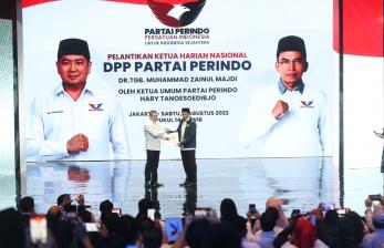 TGB Zainul Majid Resmi Jadi Ketua Harian Partai Perindo