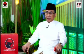 KH Yahya Cholil Staquf, Khatib Aam Pengurus Besar NU ketika menyampaikan 