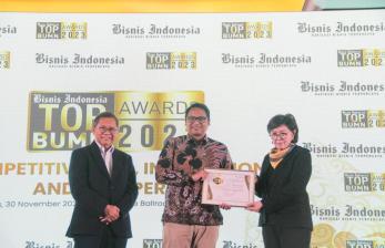 Pupuk Indonesia BUMN Terbaik di Ajang Top BUMN Awards 2023