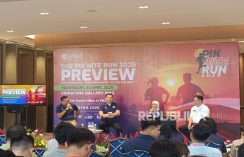PIK Nite Run 2025 Digelar Jelang HUT RI ke-80, Peserta Pakai Gelang Bercahaya