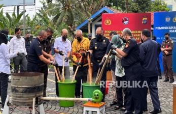 Modus Baru, Penyelundupan Sabu-sabu Cair 9,5 Kilogram dalam Tisu Basah Berhasil Digagalkan