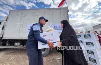 Laznas Dewan Dakwah Salurkan Bantuan Kemanusiaan Tahap 24 Melalui Yordania