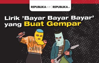 Infografis Lirik Lagu 'Bayar Bayar Bayar' yang Buat Gempar