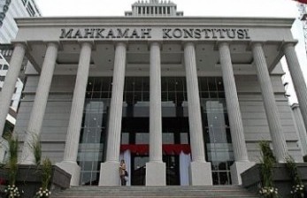 Mahkamah Konstitusi(Amin Madani/Republika)