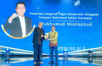 Akselerator Kemajuan Kategori Reformasi Sektor Keuangan, Misbakhun Raih Ini